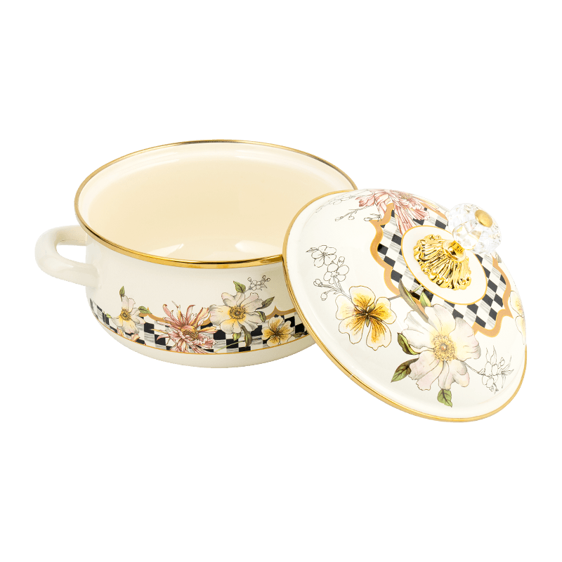 Pota persimmon cruth cruan dúbailte 807D